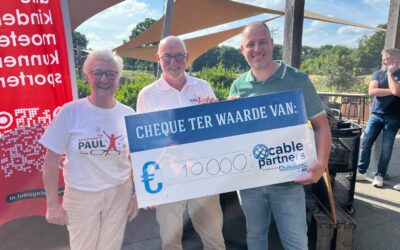 Gigantische sponsorbedrag Cable Partners!