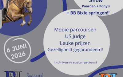 Horse clinic t Bergse Bos 6 Juni